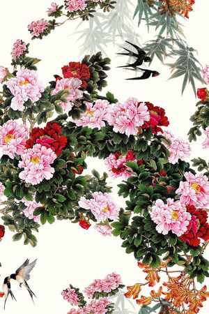 鸟印花华亿平台图片