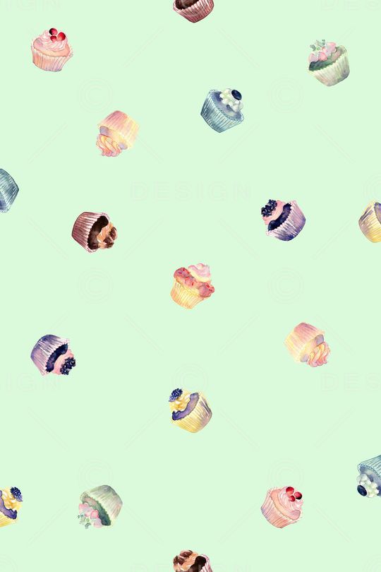 卡通蛋糕印花华亿平台图片