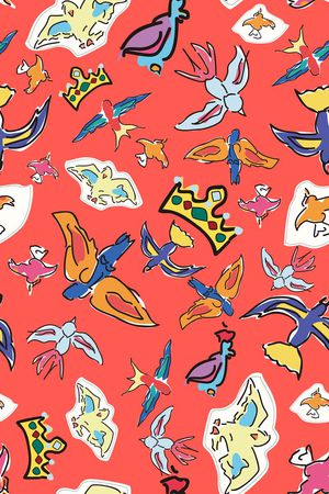 卡通印花华亿平台图片