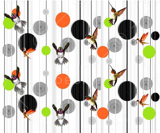 不规则几何印花华亿平台图片