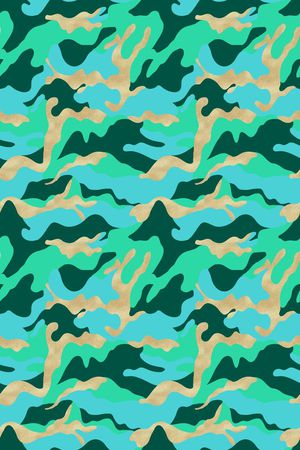 动物迷彩印花华亿平台图片