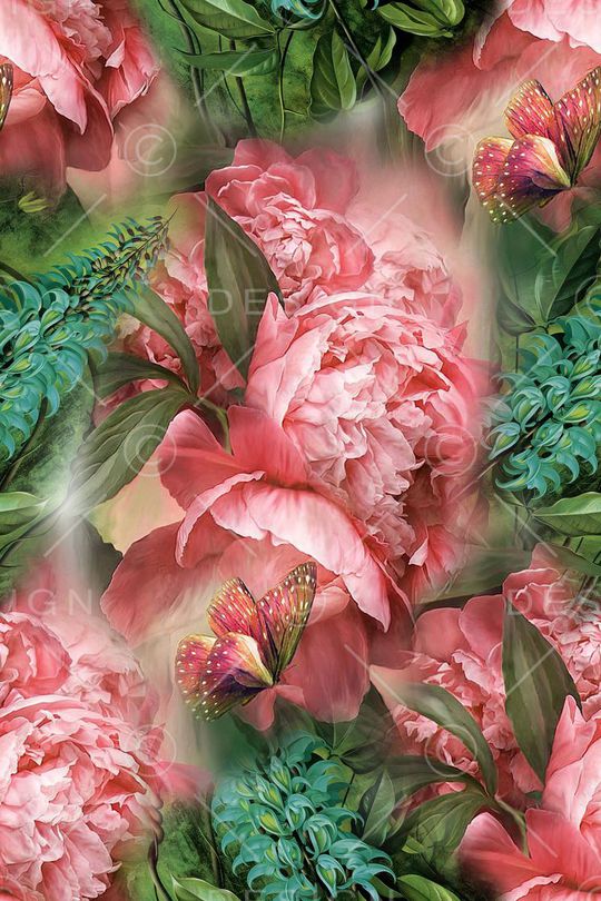 花朵印花华亿平台图片