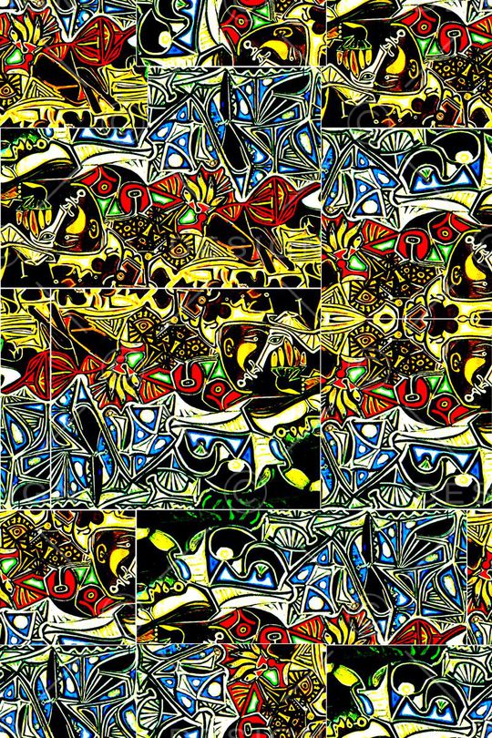 男装女装印花华亿平台图片