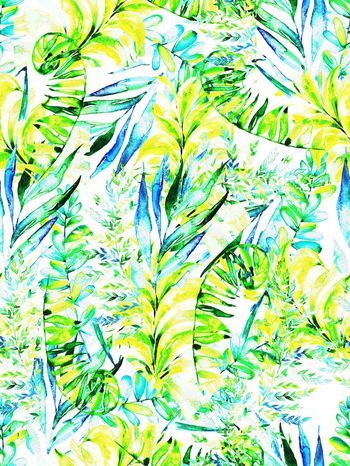 665842-57-彩绘热带植物印花1
