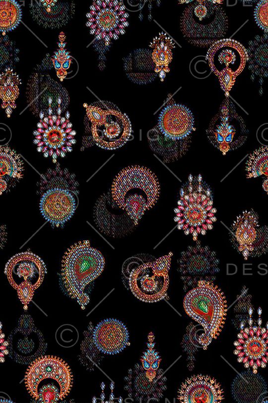 民族风印花华亿平台图片