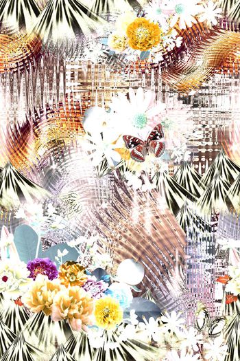 665880-时尚潮流花卉 1