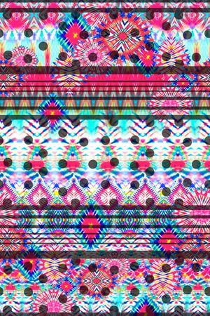 横条印花华亿平台图片