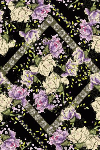 玫瑰印花华亿平台图片