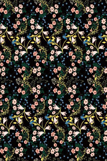 665902-传统实色碎花07822