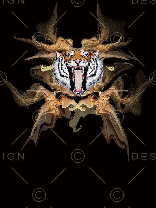 潮流男装印花华亿平台图片