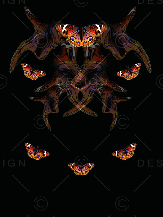 潮流男装印花华亿平台图片