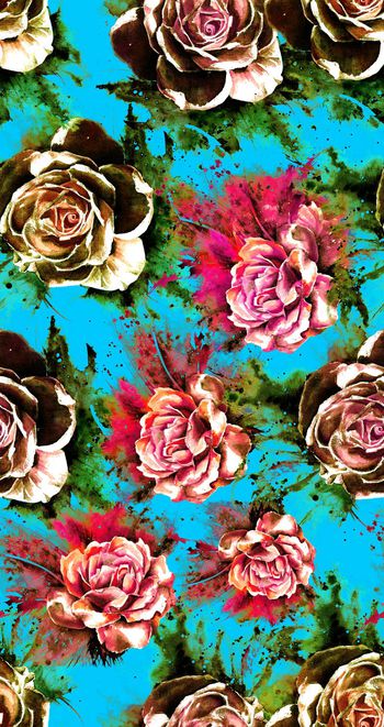 665945-抽象花朵艺术3