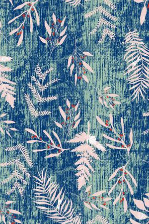 绿植树叶印花华亿平台图片