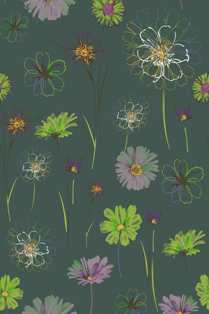 雏菊印花华亿平台图片