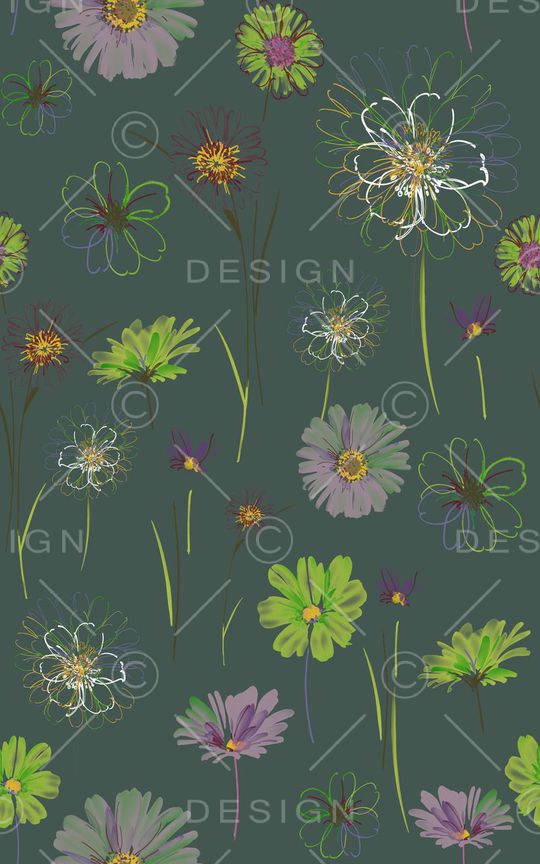 雏菊印花华亿平台图片