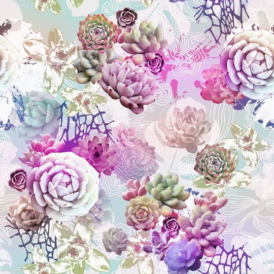 多肉印花华亿平台图片