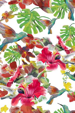 莫妮卡-女装华亿平台印花华亿平台图片