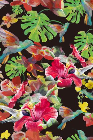 莫妮卡-女装华亿平台印花华亿平台图片