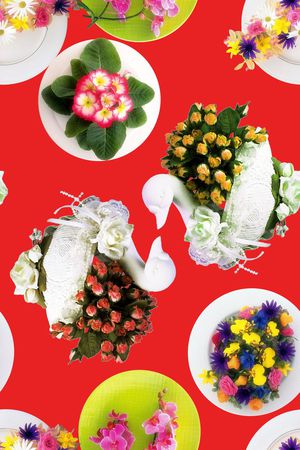 花朵印花华亿平台图片