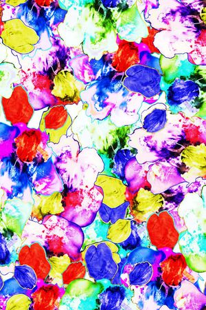 花朵印花华亿平台图片