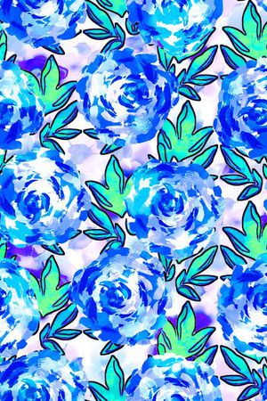 时尚泳装印花华亿平台图片