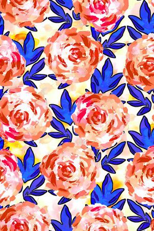 时尚泳装印花华亿平台图片