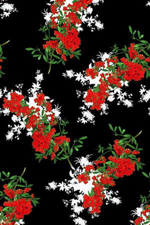 经典红黑印花华亿平台图片