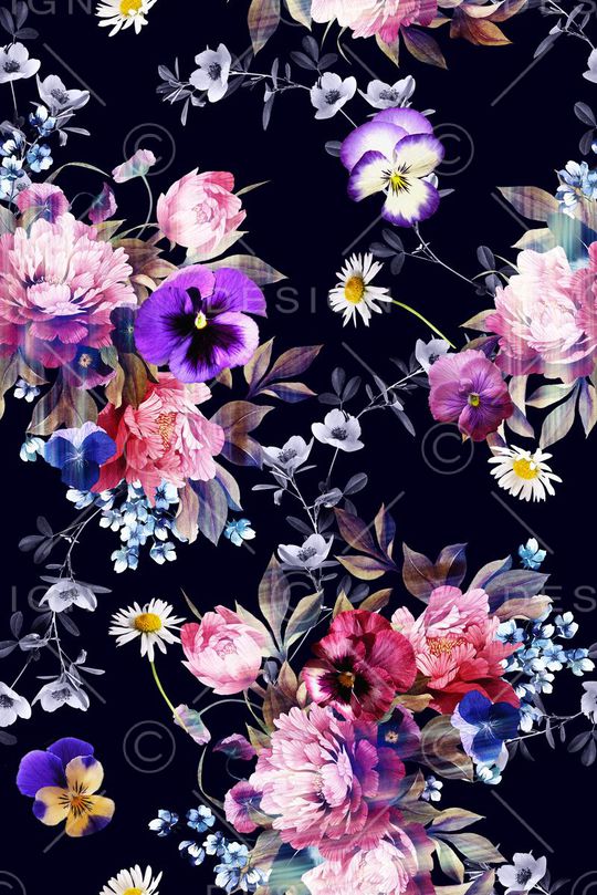 黑底印花华亿平台图片