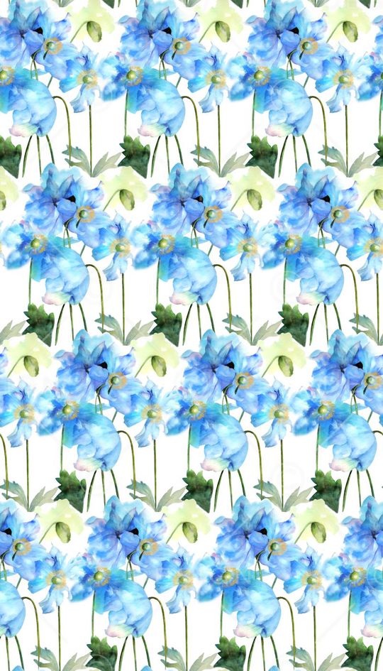 水彩手绘印花华亿平台图片