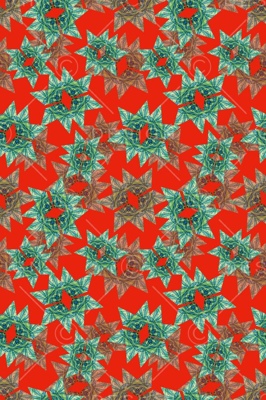 花卉意向印花华亿平台图片