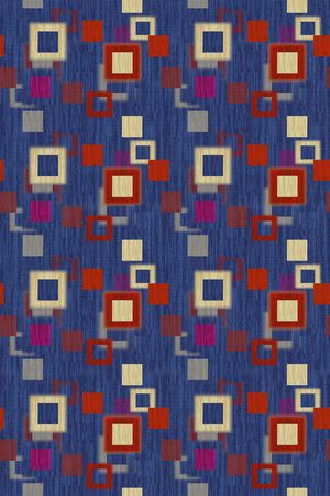 方格印花华亿平台图片