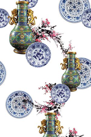 民族风印花华亿平台图片