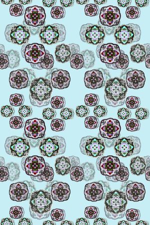 民族风图案印花华亿平台图片