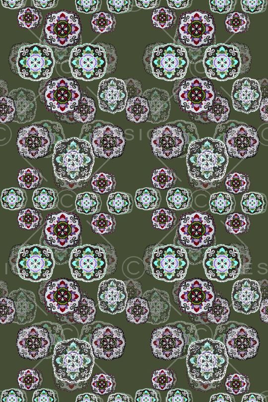 民族风图案印花华亿平台图片