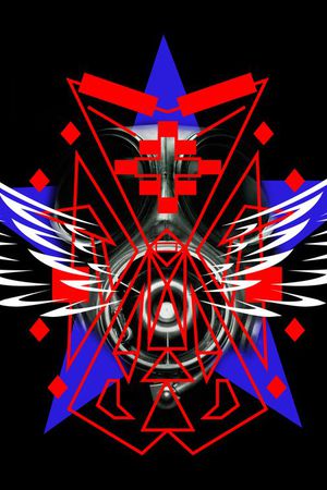 不规则几何印花华亿平台图片