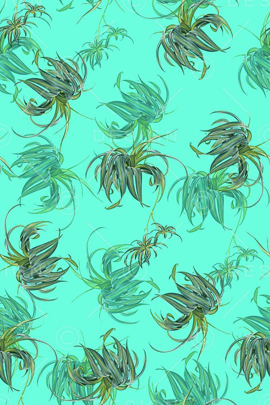 时尚抽象手绘热带风格印花印花华亿平台图片