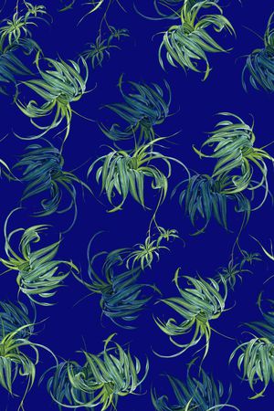 时尚抽象手绘热带风格印花印花华亿平台图片