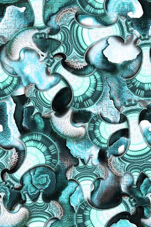 复古印花华亿平台图片