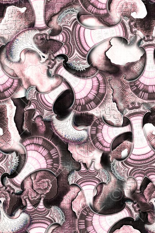 复古印花华亿平台图片