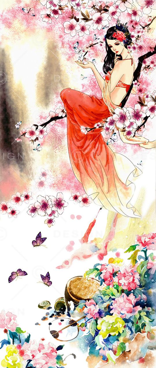 水彩印花华亿平台图片