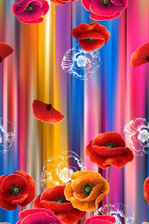 长巾印花华亿平台图片