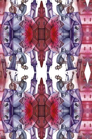 莫妮卡-女装华亿平台印花华亿平台图片