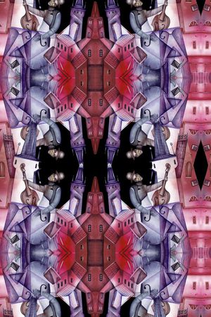 莫妮卡-女装华亿平台印花华亿平台图片