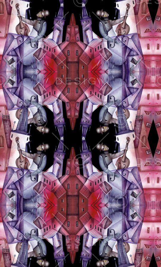 莫妮卡-女装华亿平台印花华亿平台图片