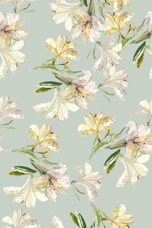 淡雅印花华亿平台图片