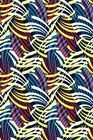 不规则几何印花华亿平台图片