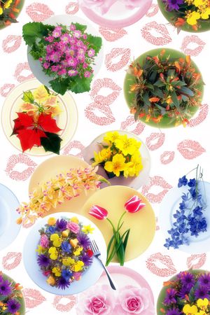 花朵印花华亿平台图片