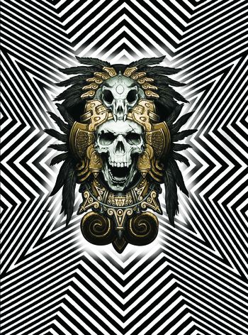 骷髅头印花华亿平台图片