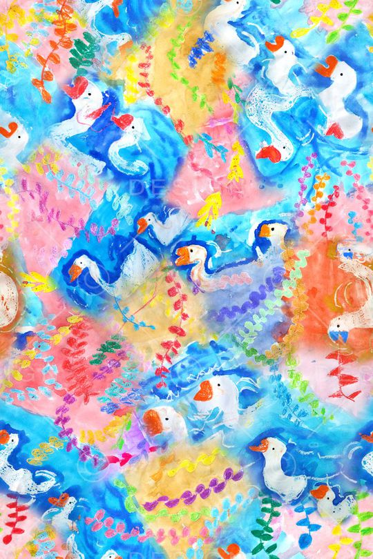 儿童画印花华亿平台图片