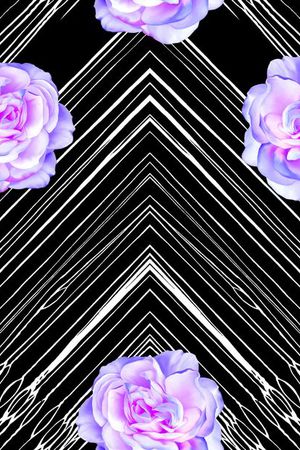 几何印花华亿平台图片